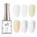 CANNI The White Gel Polish (Set Of 6 Colors)