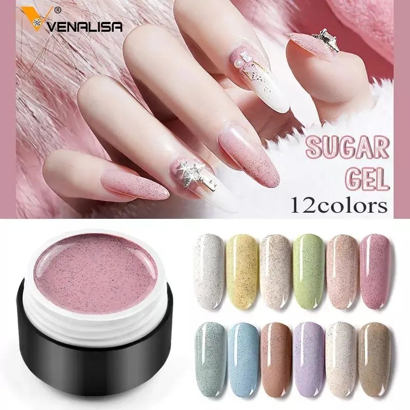Venalisa Sugar Gel (Set Of 12 Colors)