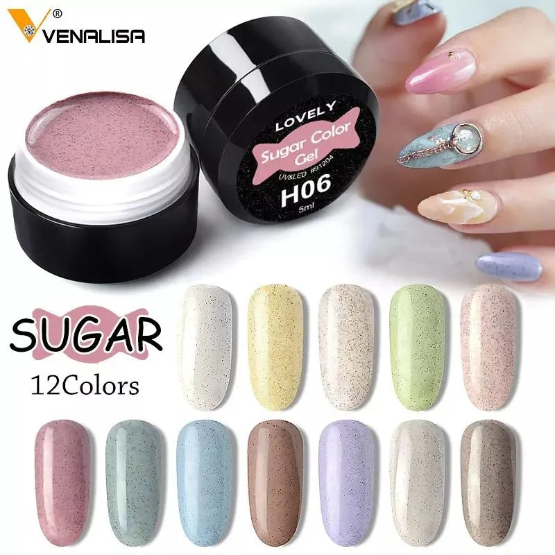 Venalisa Sugar Gel (Set Of 12 Colors)
