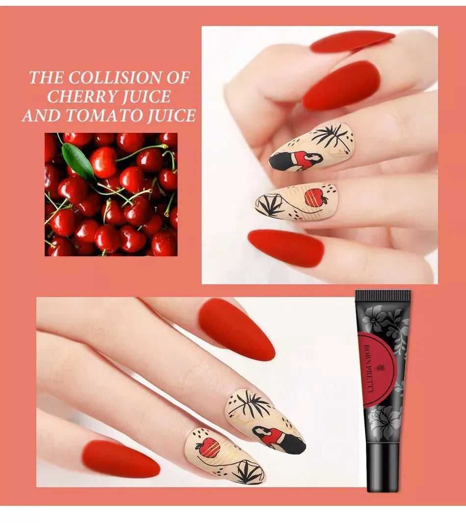 Born Pretty Red Rose Stamping Gel (8ml)
