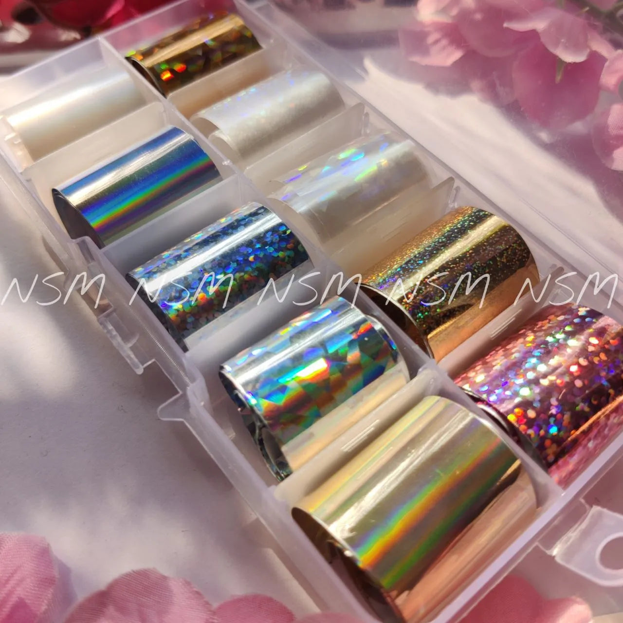 Mix Nail Art Transfer Foil Box
