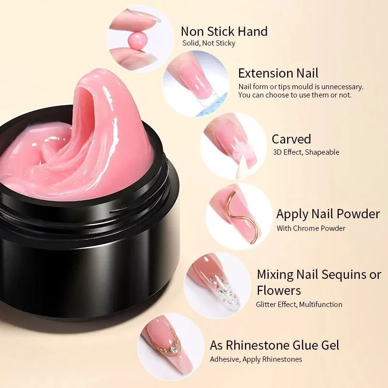 Born Pretty Non Stick Hand Extension Nail Gel NSG10 (15ml)