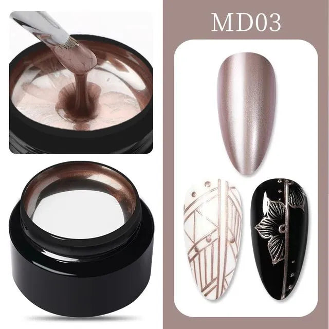 Born Pretty Metallic Battle Angel Painting Gel MD03 (5ml)