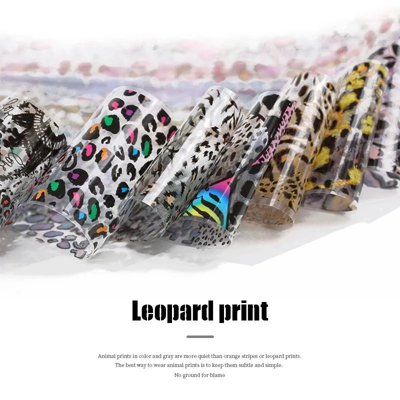 Leopard Print Transfer Foil Box