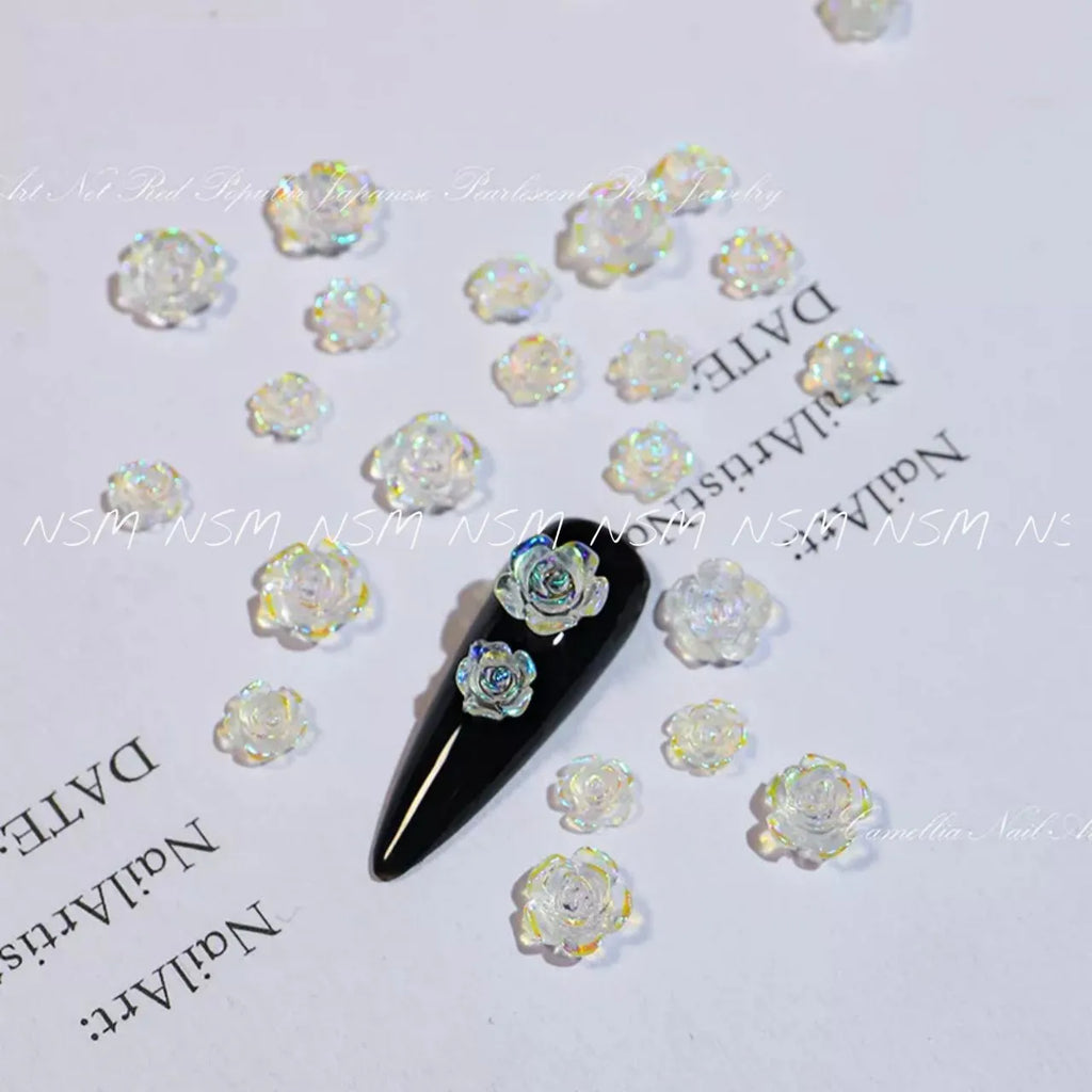 Flower Nail Art Charms