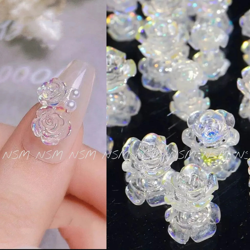 Flower Nail Art Charms