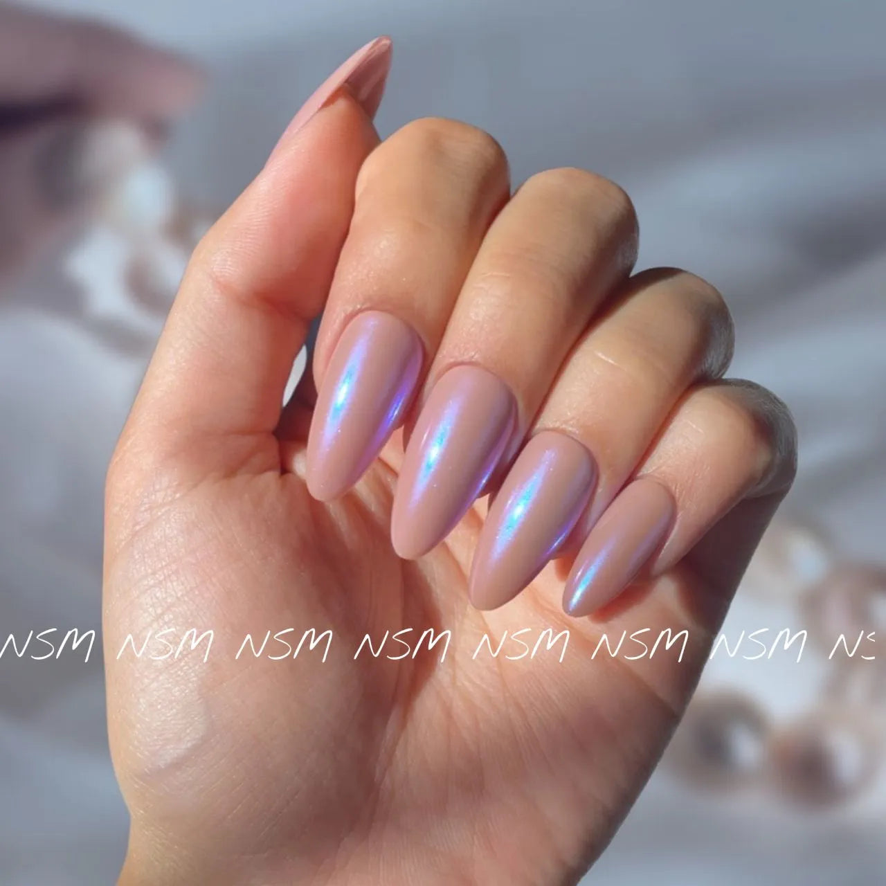 Mermaid Blue Chrome Nail Powder (1gm)
