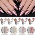 Dual Color Solid Mirror Chrome Powder