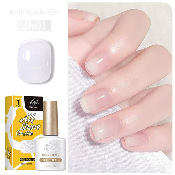 Born Pretty Transparent Jelly Gel Polish JN01 (10ml)