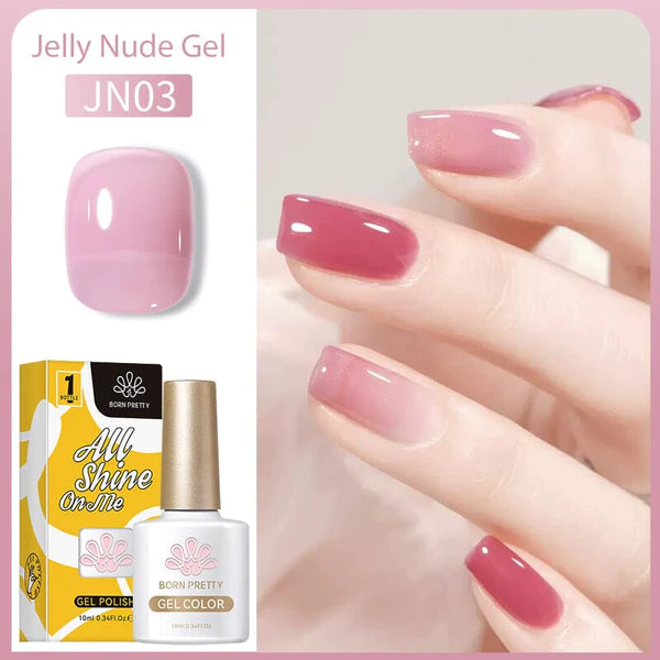 Born Pretty Transparent Jelly Gel Polish JN03 (10ml)Â