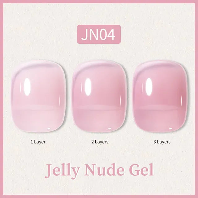 Born Pretty Transparent Jelly Gel Polish JN04 (10ml)Â
