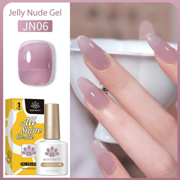 Born Pretty Transparent Jelly Gel Polish JN06 (10ml)