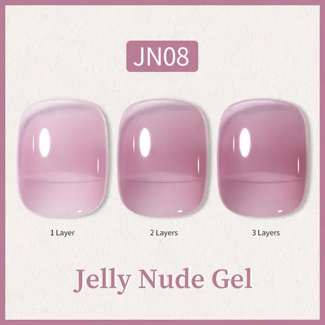 Born Pretty Transparent Jelly Gel Polish JN08 (10ml)