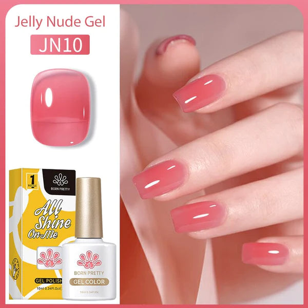 Born Pretty Transparent Jelly Gel Polish JN10 (10ml)