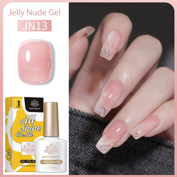 Born Pretty Transparent Jelly Gel Polish JN13 (10ml)