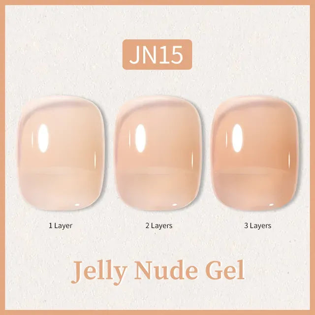 Born Pretty Transparent Jelly Gel Polish JN15 (10ml)