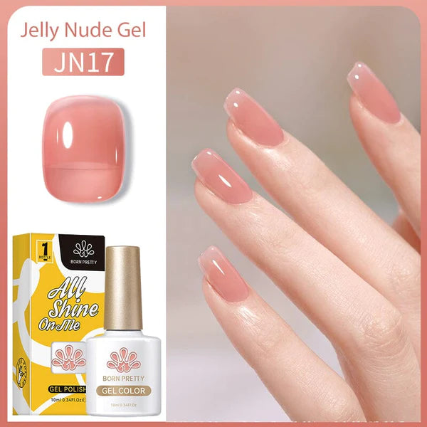 Born Pretty Transparent Jelly Gel Polish JN17 (10ml)