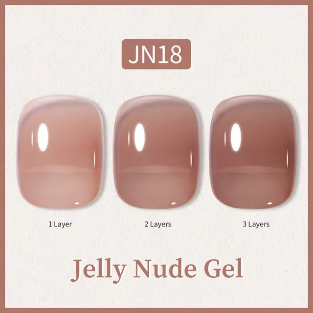 Born Pretty Transparent Jelly Gel Polish JN18 (10ml)