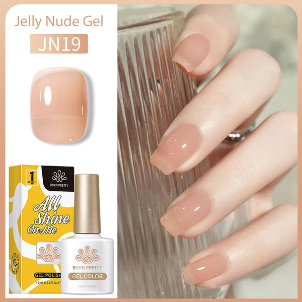Born Pretty Transparent Jelly Gel Polish JN19 (10ml)