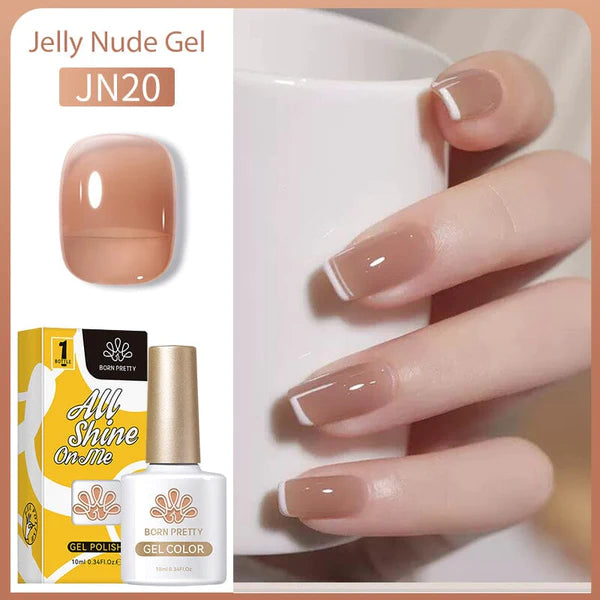 Born Pretty Transparent Jelly Gel Polish JN20 (10ml)