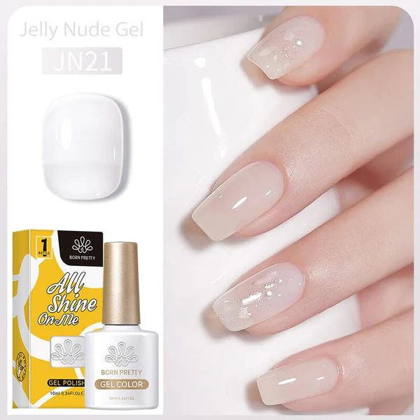 Born Pretty Transparent Jelly Gel Polish JN21 (10ml)