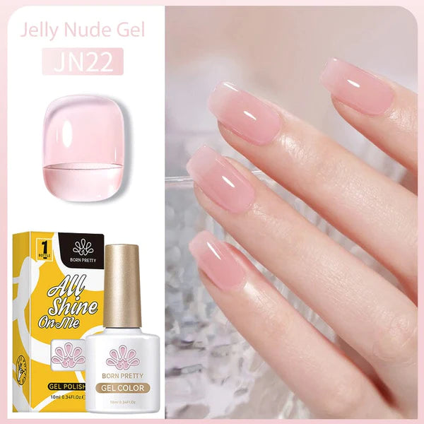 Born Pretty Transparent Jelly Gel Polish JN22 (10ml)