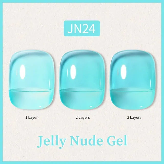 Born Pretty Transparent Jelly Gel Polish JN24 (10ml)