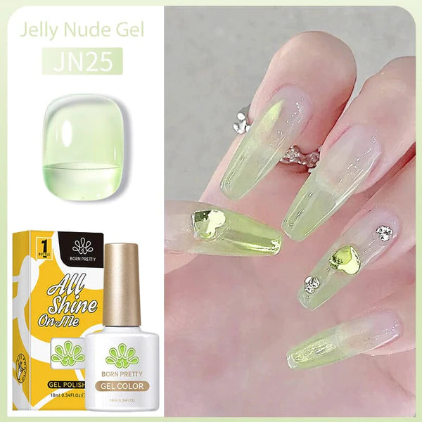 Born Pretty Transparent Jelly Gel Polish JN25 (10ml)