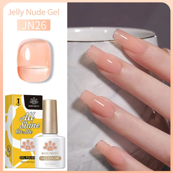 Born Pretty Transparent Jelly Gel Polish JN26 (10ml)