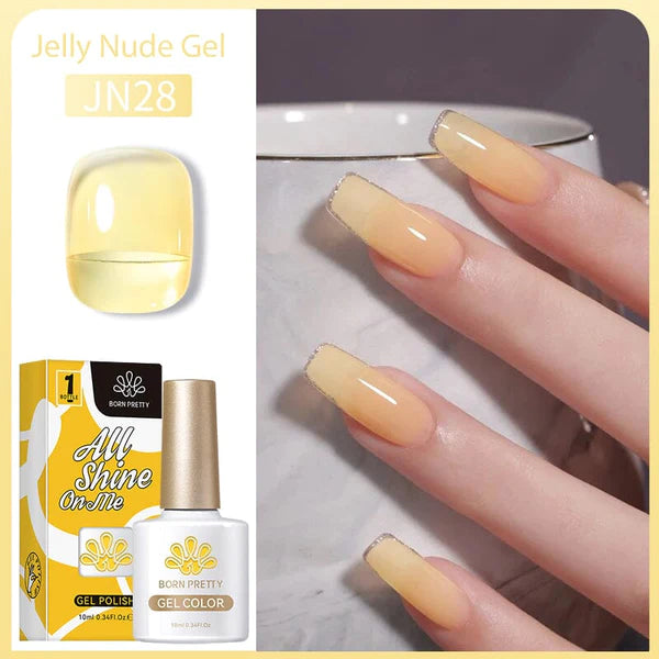Born Pretty Transparent Jelly Gel Polish JN27 (10ml)