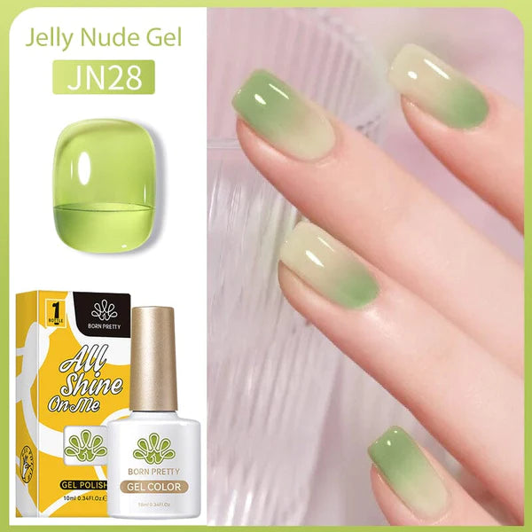 Born Pretty Transparent Jelly Gel Polish JN28 (10ml)