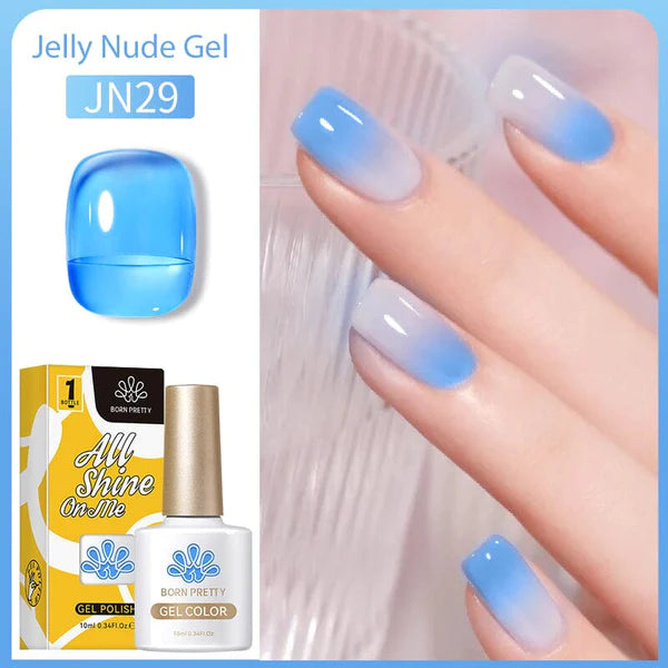 Born Pretty Transparent Jelly Gel Polish JN29 (10ml)
