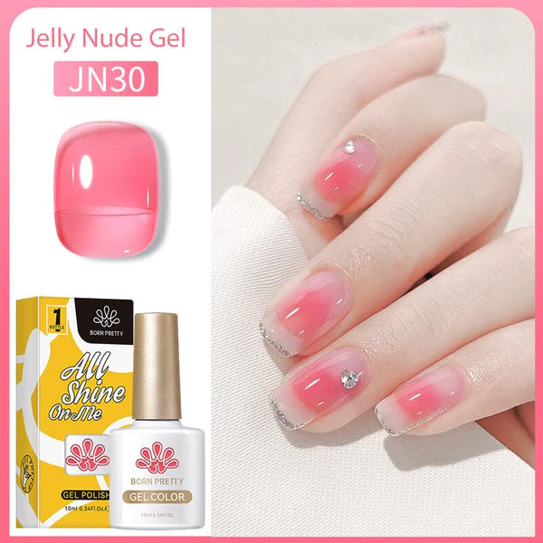 Born Pretty Transparent Jelly Gel Polish JN30 (10ml)