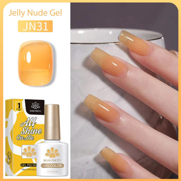 Born Pretty Transparent Jelly Gel Polish JN31 (10ml)