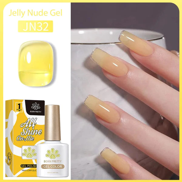 Born Pretty Transparent Jelly Gel Polish JN32 (10ml)