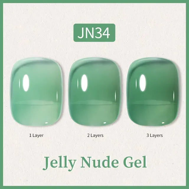 Born Pretty Transparent Jelly Gel Polish JN34 (10ml)