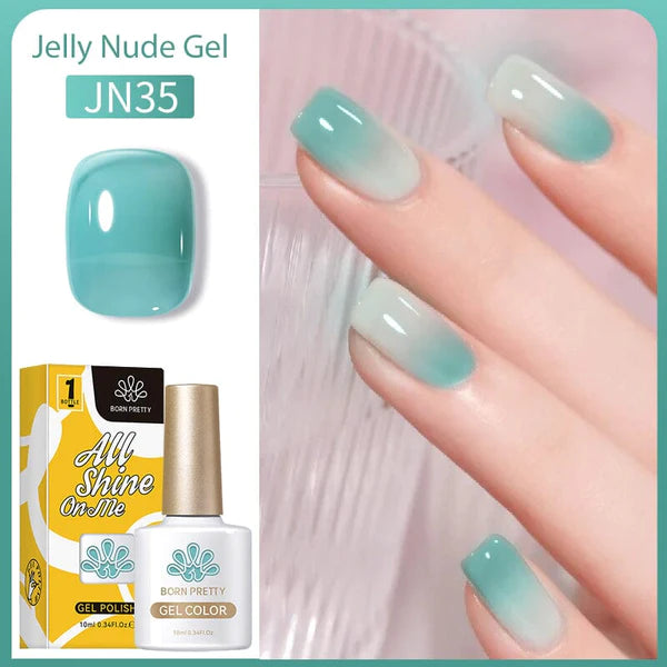 Born Pretty Transparent Jelly Gel Polish JN35 (10ml)