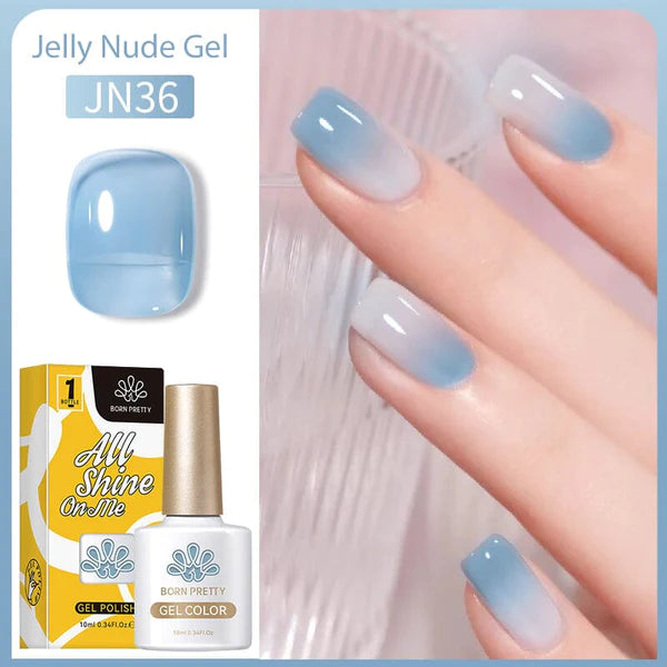 Born Pretty Transparent Jelly Gel Polish JN36 (10ml)