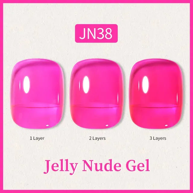 Born Pretty Transparent Jelly Gel Polish JN38 (10ml)