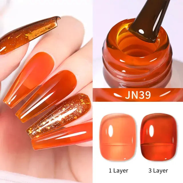 Born Pretty Transparent Jelly Gel Polish JN39 (10ml)