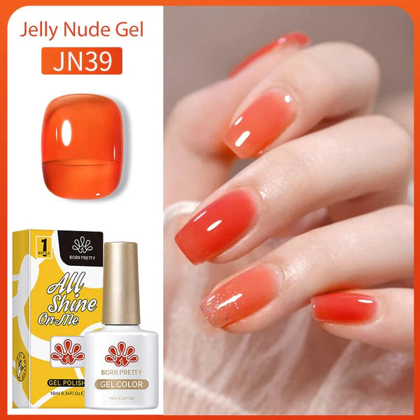 Born Pretty Transparent Jelly Gel Polish JN39 (10ml)