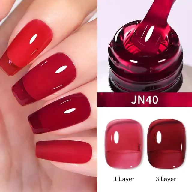 Born Pretty Transparent Jelly Gel Polish JN40 (10ml)