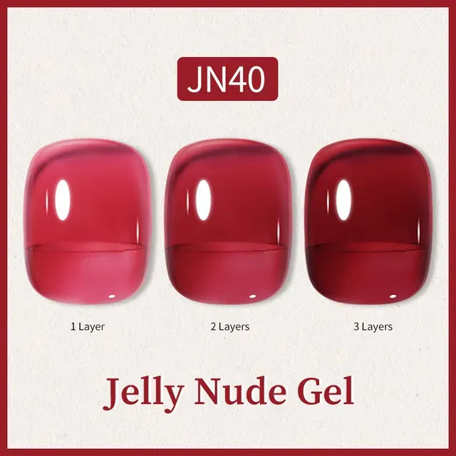 Born Pretty Transparent Jelly Gel Polish JN40 (10ml)