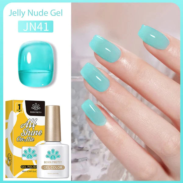 Born Pretty Transparent Jelly Gel Polish JN41 (10ml)
