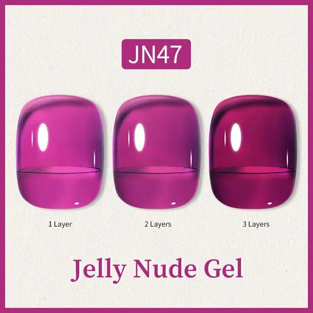 Born Pretty Transparent Jelly Gel Polish JN47 (10ml)