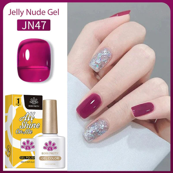 Born Pretty Transparent Jelly Gel Polish JN47 (10ml)