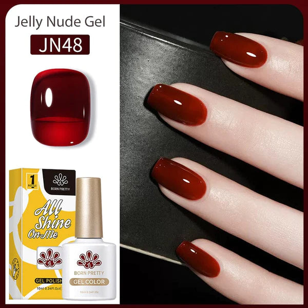 Born Pretty Transparent Jelly Gel Polish JN48 (10ml)