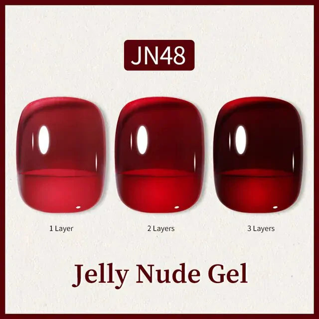 Born Pretty Transparent Jelly Gel Polish JN48 (10ml)