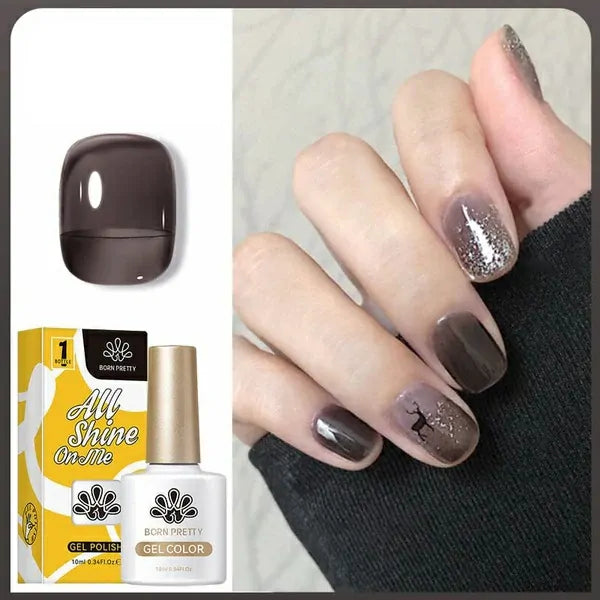 Born Pretty Transparent Jelly Gel Polish JN49 (10ml)