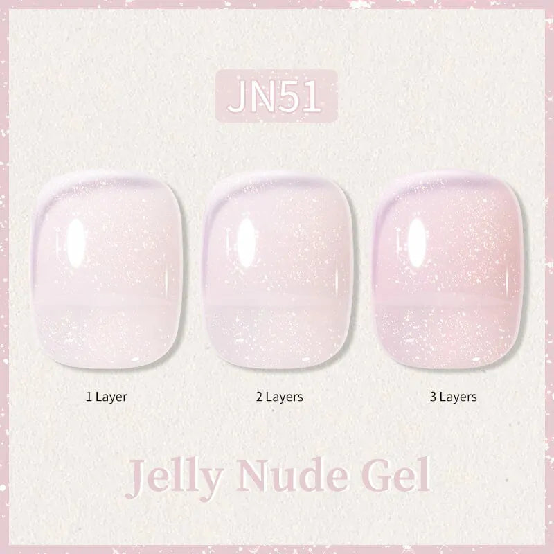 Born Pretty Transparent Jelly Gel Polish JN51 (10ml)